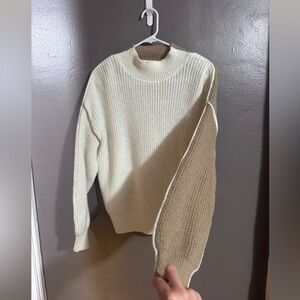 Two Toned Sweater